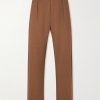 Wide-Leg Wool and Cashmere-Blend Trousers