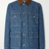 Austin Corduroy-Trimmed Denim Jacket Austin Corduroy-Trimmed Denim Jacket