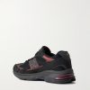2010 Leather-Trimmed Mesh and Suede Sneakers - BK 2010 Leather-Trimmed Mesh and Suede Sneakers - BK