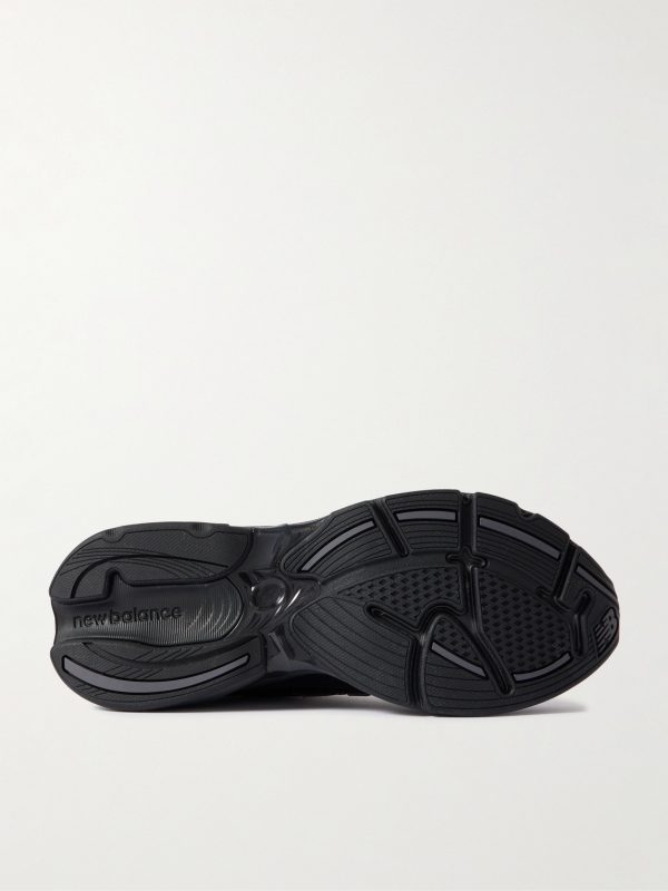 2010 Leather-Trimmed Mesh and Suede Sneakers - E1 2010 Leather-Trimmed Mesh and Suede Sneakers - E1