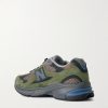 2010 Leather-Trimmed Mesh and Suede Sneakers - BK 2010 Leather-Trimmed Mesh and Suede Sneakers - BK