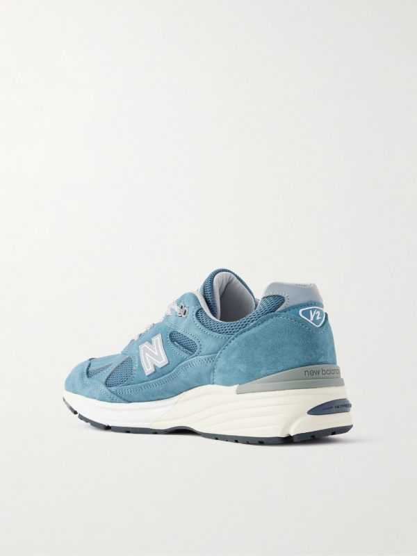 991v2 Suede and Mesh Sneakers - BK 991v2 Suede and Mesh Sneakers - BK