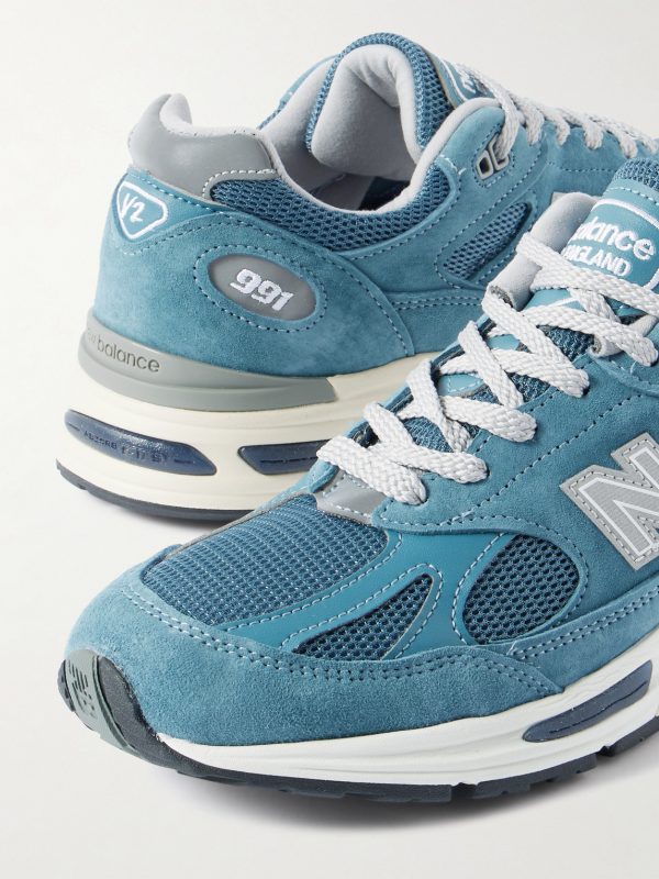991v2 Suede and Mesh Sneakers - CU 991v2 Suede and Mesh Sneakers - CU
