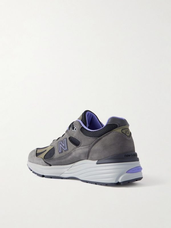 991v2 Suede and Mesh Sneakers - BK 991v2 Suede and Mesh Sneakers - BK