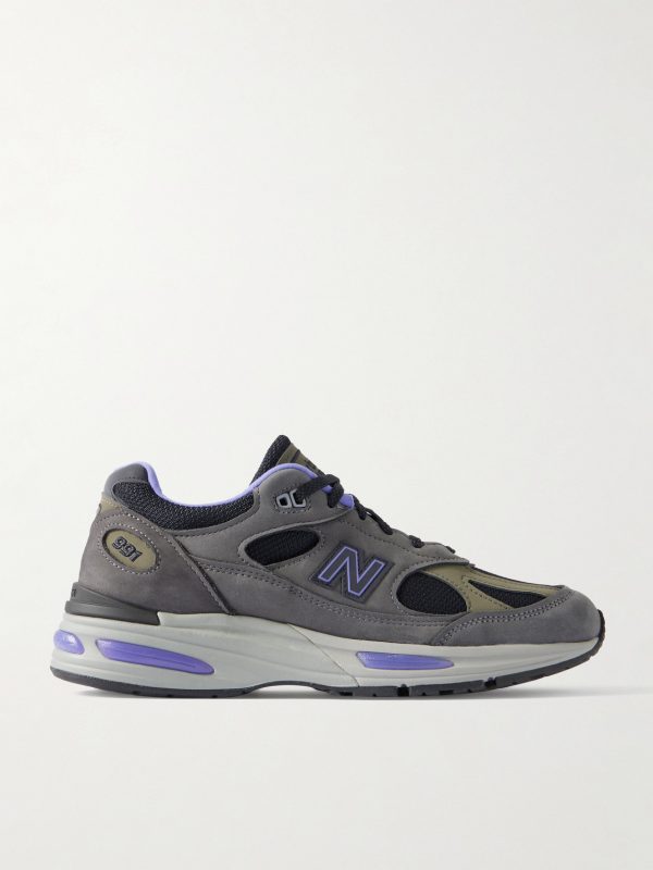 991v2 Suede and Mesh Sneakers 991v2 Suede and Mesh Sneakers