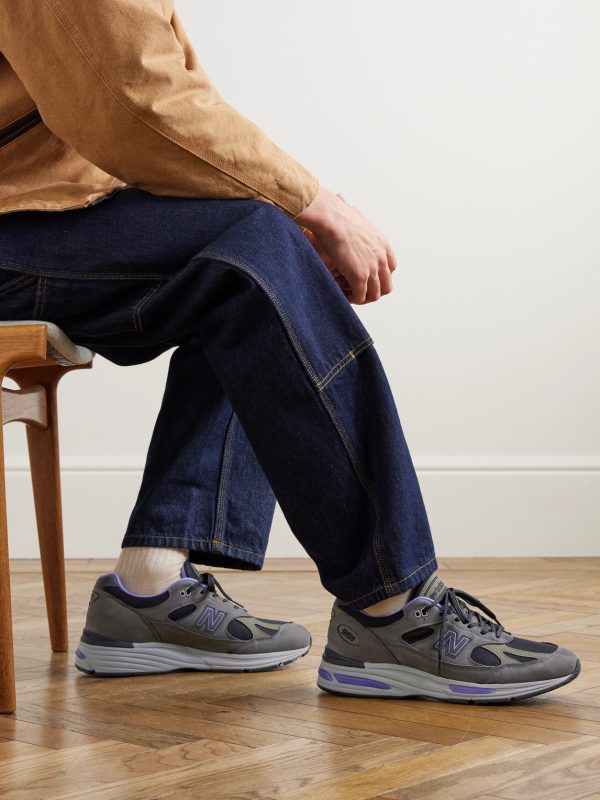991v2 Suede and Mesh Sneakers - OU 991v2 Suede and Mesh Sneakers - OU