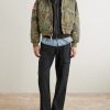 Padded Printed Cotton-Twill Hooded Bomber Jacket - OU Padded Printed Cotton-Twill Hooded Bomber Jacket - OU