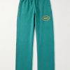 Navajo Straight-Leg Logo-Embroidered Cotton-Jersey Sweatpants