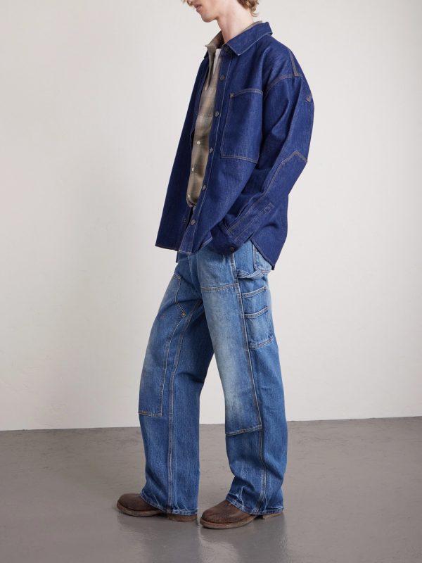 Carpenter Wide-Leg Jeans - OU Carpenter Wide-Leg Jeans - OU