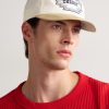 Navajo Suede-Trimmed Logo-Embroidered Twill Baseball Cap - OU Navajo Suede-Trimmed Logo-Embroidered Twill Baseball Cap - OU