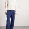 Navajo Straight-Leg Logo-Embroidered Cotton-Jersey Sweatpants - OU Navajo Straight-Leg Logo-Embroidered Cotton-Jersey Sweatpants - OU