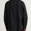 Logo-Embroidered Denim Western Shirt - BK