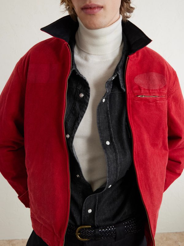 Logo-Embroidered Denim Western Shirt - CU