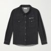 Logo-Embroidered Denim Western Shirt