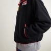 Logo-Appliquéd Fleece Half-Zip Sweater - CU Logo-Appliquéd Fleece Half-Zip Sweater - CU