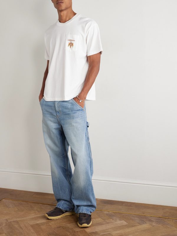 Logo-Print Cotton-Jersey T-Shirt - OU