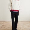 Logo-Appliquéd Fleece Half-Zip Sweatshirt - OU