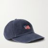 USA Logo-Embroidered Cotton-Twill Cap