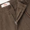 Herringbone Cotton Drawstring Trousers - CU Herringbone Cotton Drawstring Trousers - CU
