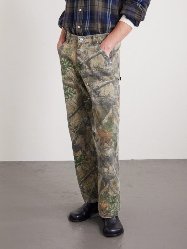 Wide-Leg Cotton-Canvas Trousers - FR Wide-Leg Cotton-Canvas Trousers - FR