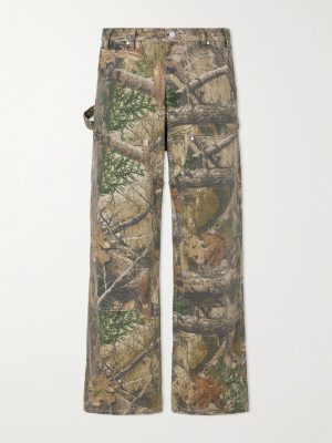 Wide-Leg Cotton-Canvas Trousers Wide-Leg Cotton-Canvas Trousers