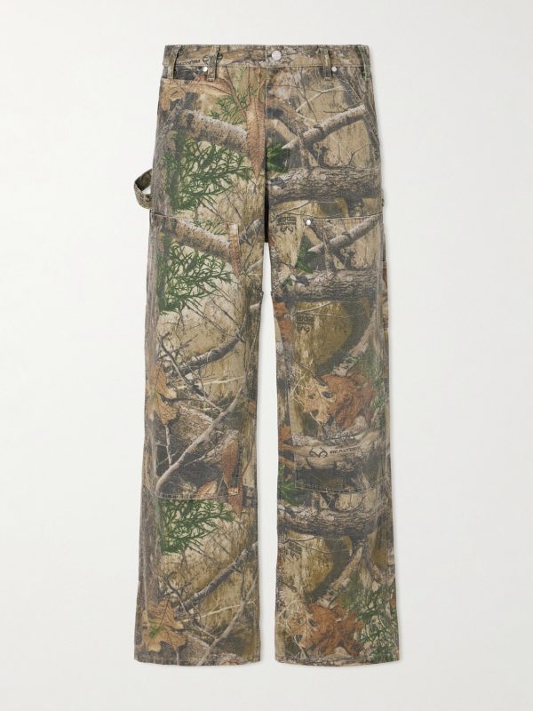 Wide-Leg Cotton-Canvas Trousers Wide-Leg Cotton-Canvas Trousers