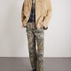 Wide-Leg Cotton-Canvas Trousers - OU Wide-Leg Cotton-Canvas Trousers - OU