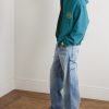 Navajo Logo-Embroidered Cotton-Jersey Zip-Up Hoodie - OU Navajo Logo-Embroidered Cotton-Jersey Zip-Up Hoodie - OU