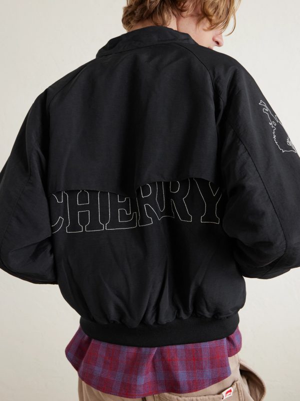 Championship Embroidered Shell Bomber Jacket - CU