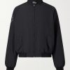 Championship Embroidered Shell Bomber Jacket