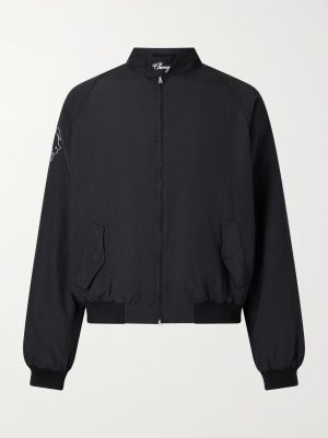 Championship Embroidered Shell Bomber Jacket Championship Embroidered Shell Bomber Jacket