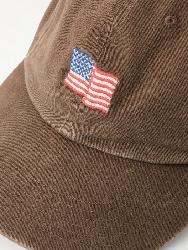 USA Logo-Embroidered Cotton-Twill Cap - CU USA Logo-Embroidered Cotton-Twill Cap - CU