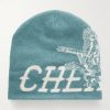 Flying Cherry Skull Logo-Intarsia Wool and Cashmere--Blend Beanie Flying Cherry Skull Logo-Intarsia Wool and Cashmere--Blend Beanie
