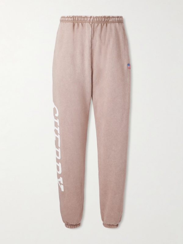 Hollywood Tapered Printed Cotton-Fleece Sweatpants Hollywood Tapered Printed Cotton-Fleece Sweatpants
