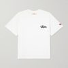 Five Star Logo-Embroidered Appliquéd Cotton-Jersey T-Shirt Five Star Logo-Embroidered Appliquéd Cotton-Jersey T-Shirt