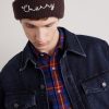 Logo-Embroidered Ribbed Cashmere Beanie - OU