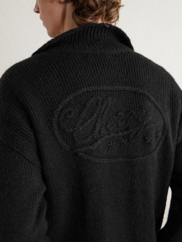 Logo-Embroidered Alpaca-Blend Sweater - CU Logo-Embroidered Alpaca-Blend Sweater - CU