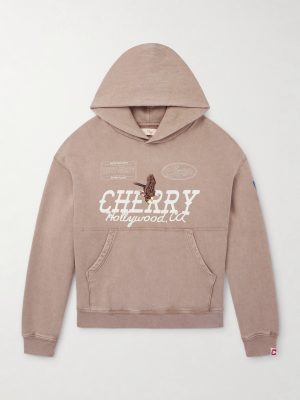 Logo-Print Cotton-Jersey Hoodie Logo-Print Cotton-Jersey Hoodie