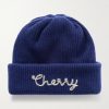 Logo-Embroidered Ribbed Cashmere Beanie Logo-Embroidered Ribbed Cashmere Beanie