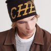 Flying Cherry Skull Logo-Intarsia Wool and Cashmere-Blend Beanie - E1 Flying Cherry Skull Logo-Intarsia Wool and Cashmere-Blend Beanie - E1
