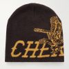 Flying Cherry Skull Logo-Intarsia Wool and Cashmere-Blend Beanie Flying Cherry Skull Logo-Intarsia Wool and Cashmere-Blend Beanie