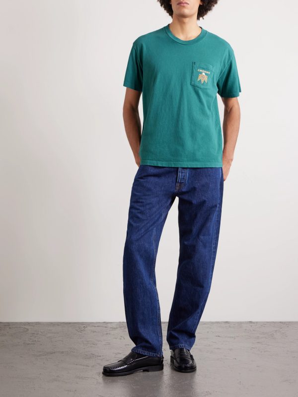 Logo-Print Cotton-Jersey T-Shirt - OU Logo-Print Cotton-Jersey T-Shirt - OU