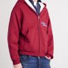 Logo-Print Cotton-Jersey Zip-Up Hoodie - FR Logo-Print Cotton-Jersey Zip-Up Hoodie - FR