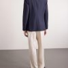 Wool-Blend Blazer - BK Wool-Blend Blazer - BK