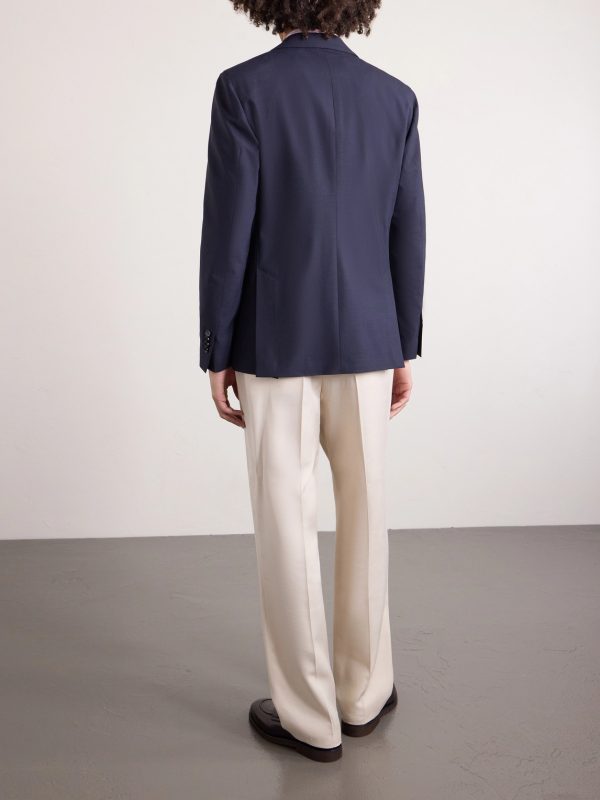 Wool-Blend Blazer - BK Wool-Blend Blazer - BK