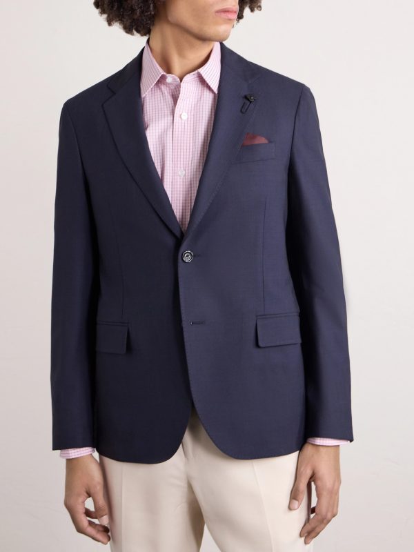Wool-Blend Blazer - FR Wool-Blend Blazer - FR