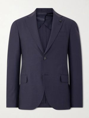 Wool-Blend Blazer