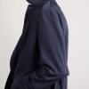 Virgin Wool-Gabardine Trench Coat - CU Virgin Wool-Gabardine Trench Coat - CU