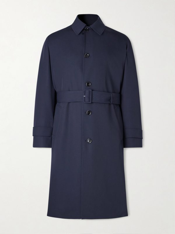 Virgin Wool-Gabardine Trench Coat Virgin Wool-Gabardine Trench Coat