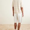 Striped Organic and Recycled-Cotton Polo Shirt - BK Striped Organic and Recycled-Cotton Polo Shirt - BK